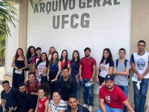 ALUNOS DO 7° PERÍODO DO CURSO DE HISTÓRIA DA UFCG - DATA: 02 - 09 - 2024 